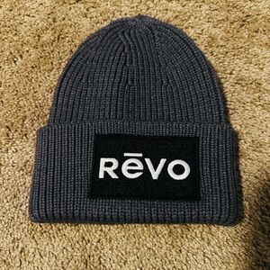 Revo Charcoal Knit Beanie